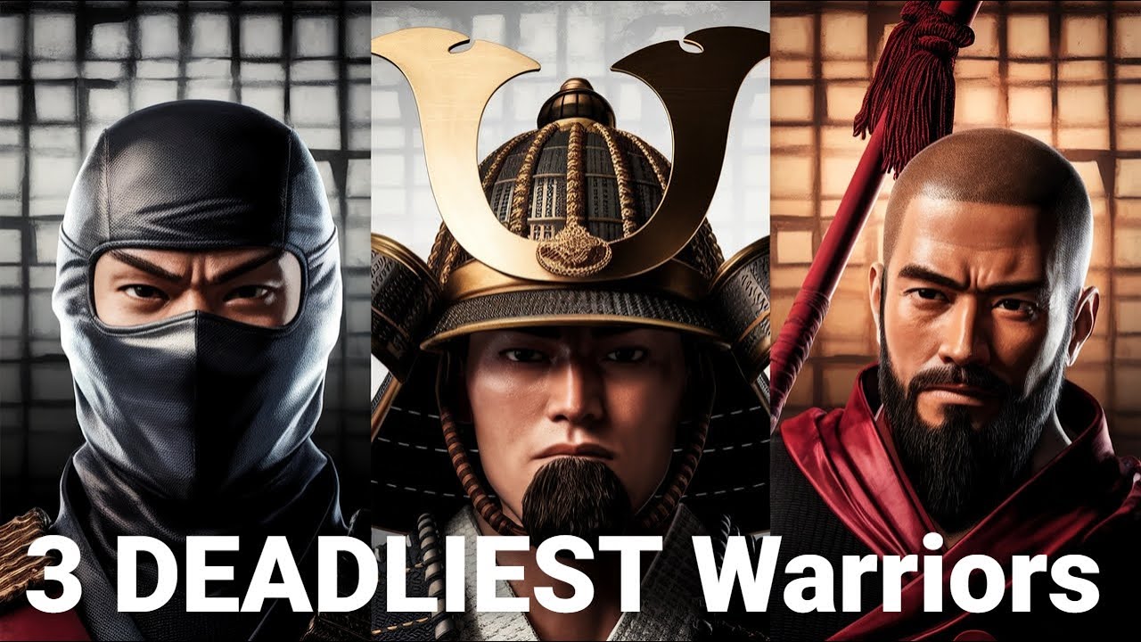 Различия между ниндзя, самураями и воинами-монахами