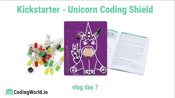 Coding Unicorn Shield Kickstarter Day 7 - Stretch goal