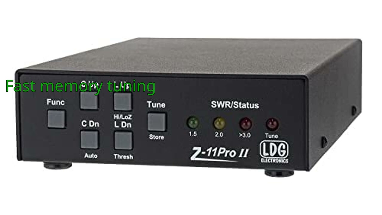 REVIEW (2026): LDG Electronics Z-11PROII Antenna Tuner. Features