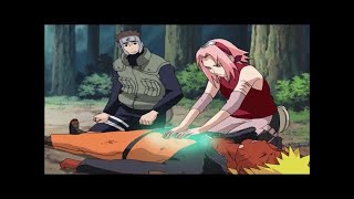 Sakura Saves Naruto, Sakuras Tears, Sai Left Group 7 And Went With Orochimaru Eng Đub