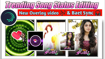 Alight Motion Beat Sync Video Editing || Status Editing || Krithi Shetty|| Ritik Editing World |2021