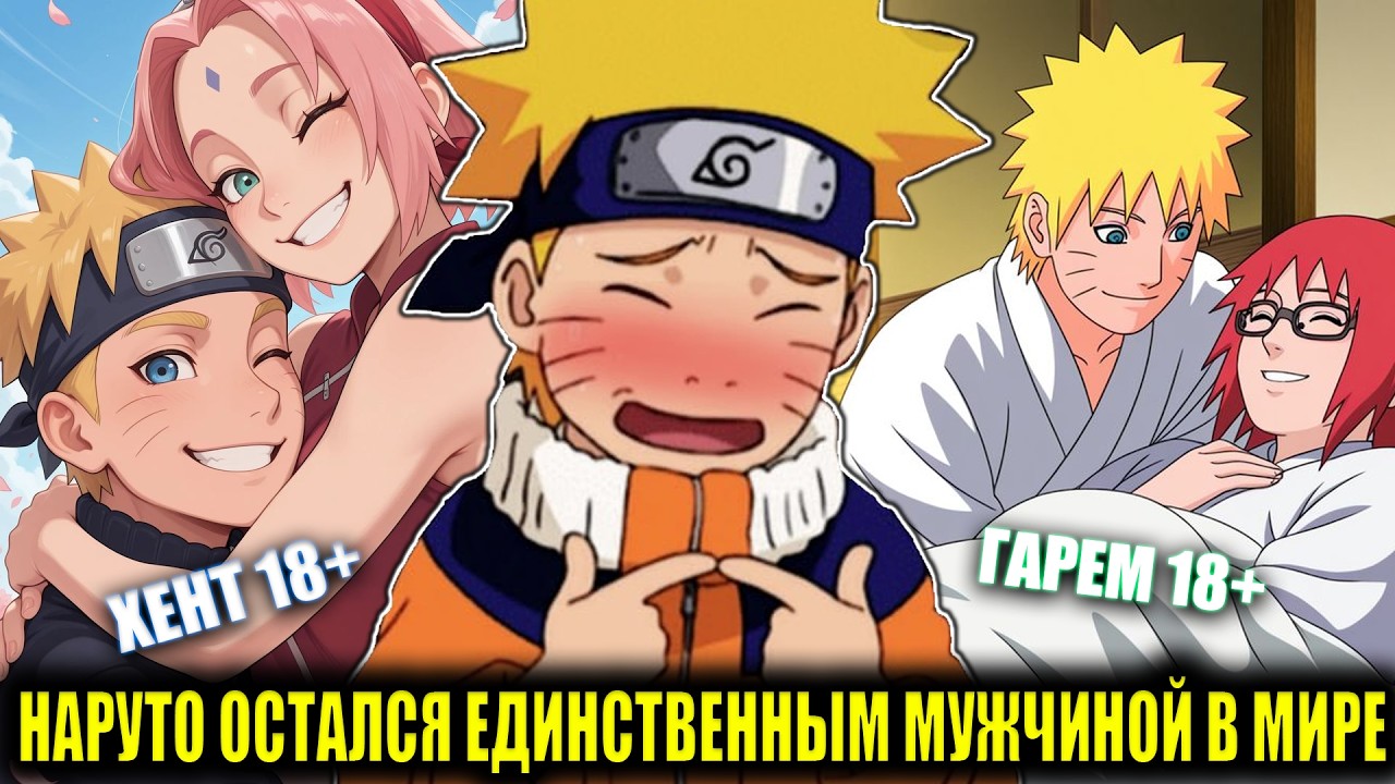 НАРУТО ОСТАЛСЯ ЕДИНСТВЕННЫМ МУЖЧИНОЙ В МИРЕ/АЛЬТЕРНАТИВНЫЙ СЮЖЕТ НАРУТО/ВСЕ ЧАСТИ