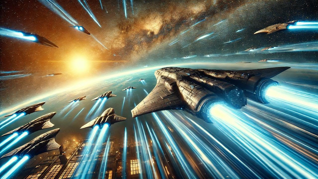 Imperiale Flotte kam zur Eroberung der Erde, doch Menschen vernichteten sie in Sekunden
