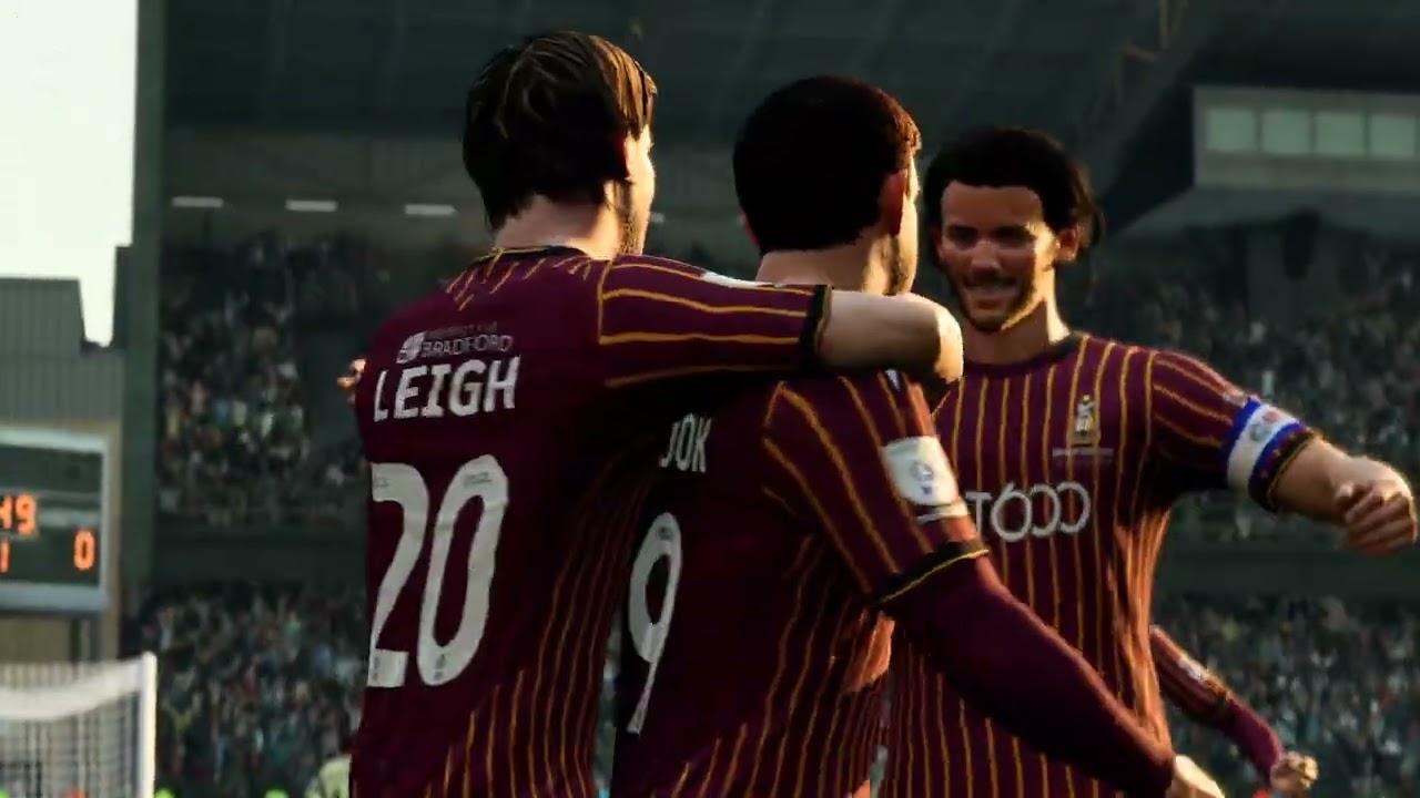 EA FC 26 League One Bradford City Vs Cardiff City