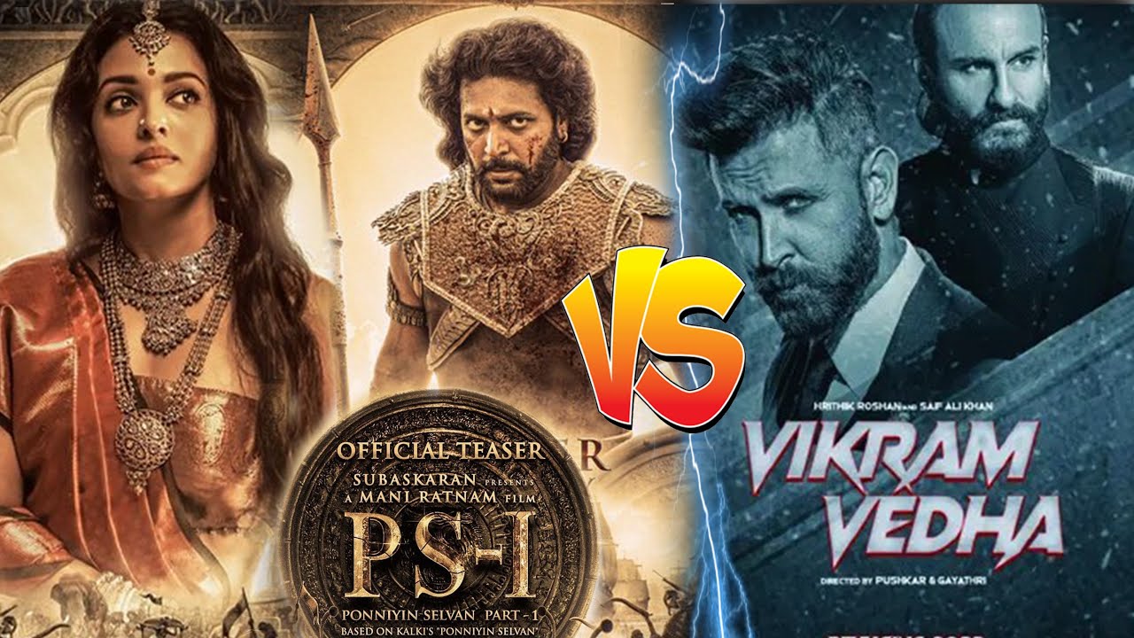 Clash 2022 बवाल Hrithik Roshan VS Aishwarya Rai | Vikram Vedha VS PS 1 - YouTube