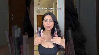Top 4 lipliners you need under ₹65😍🤯💄 #lipliner #affordablemakeup #lipliners #liplinerhack #love