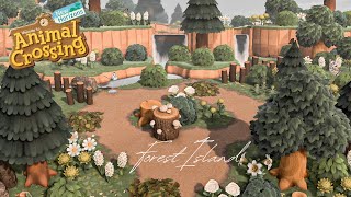 WOODSY COTTAGECORE FOREST ISLAND TOUR Animal Crossing New Horizons Cotton Lace