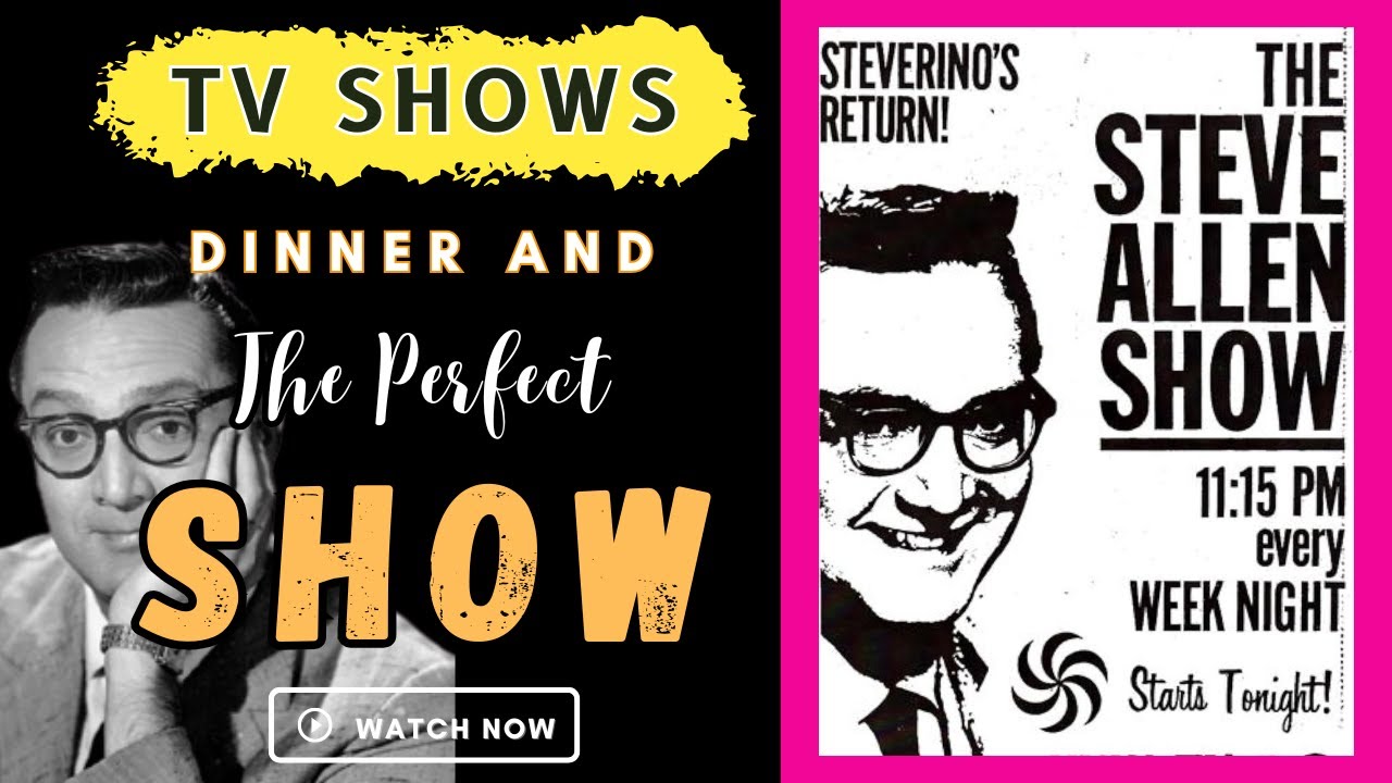 Steve R. Allen Vintage Steve Allen | Rare Footage From 1957 & 1961 That Vanished For ...