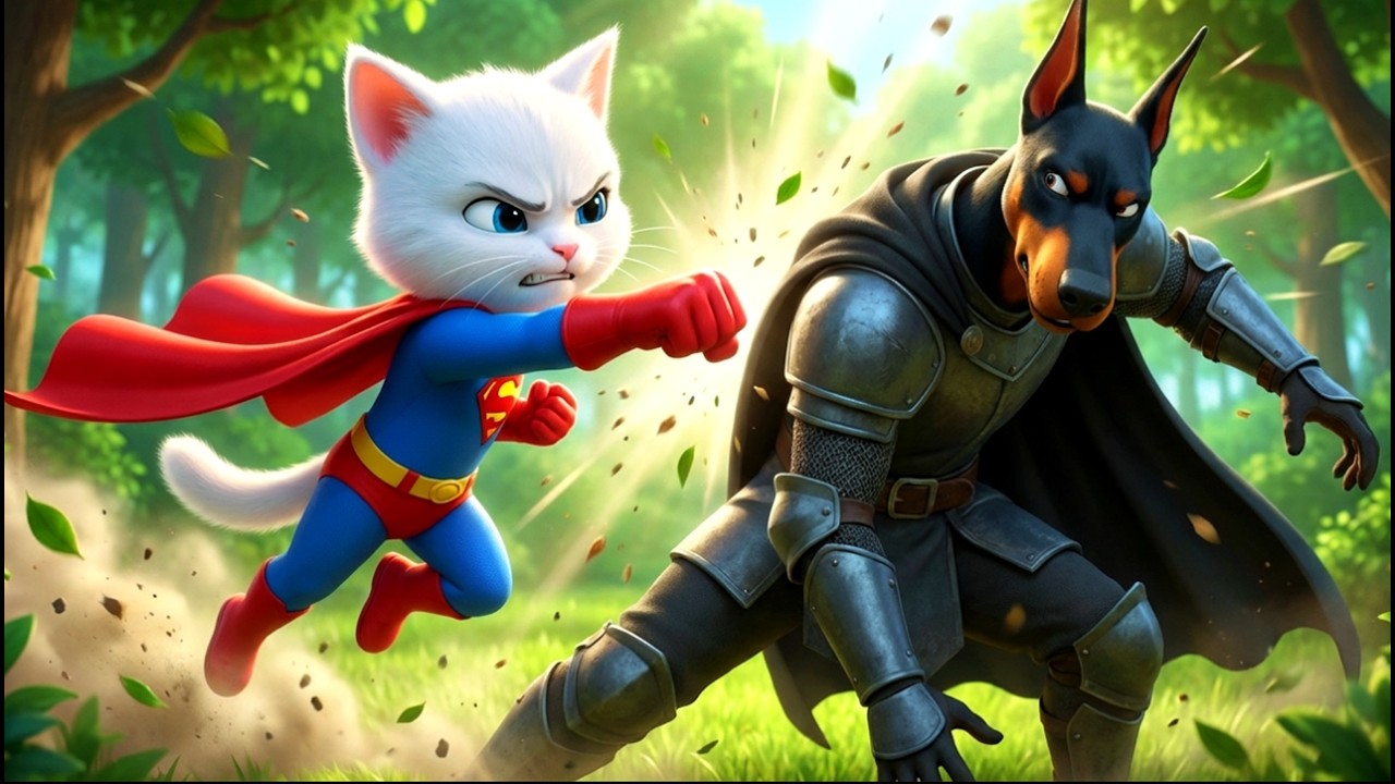 Mama Cat Trims Fur on the Farm and Makes Tiger Hat For Kittens At Home🐾🎩🐯😱