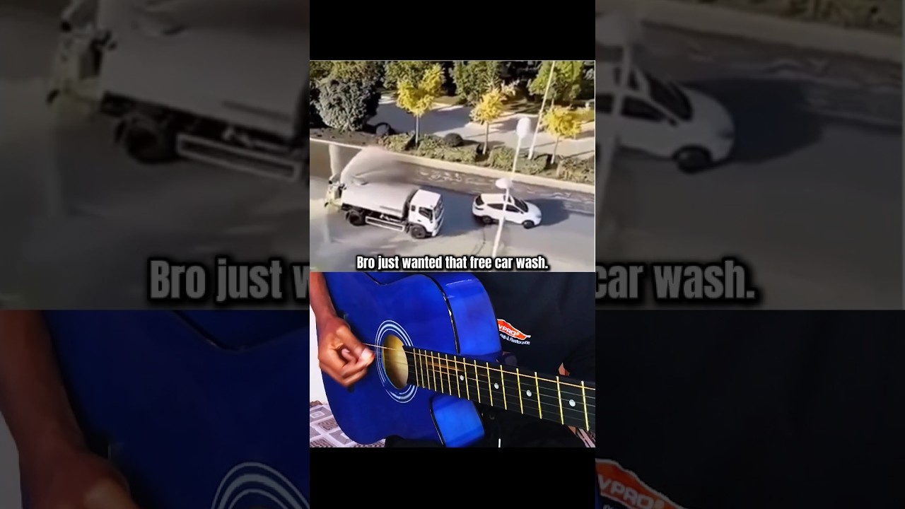 Bro Just Needed That Free Car Wash. 