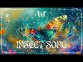 Insect song 4k  calm your mind  easy sleep with white noise music and colourful insect world  9