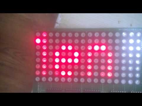 ARDUINO uno 16x8