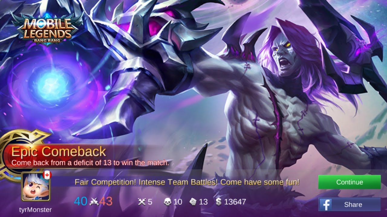 MOBILE LEGENDS: Spring Holiday Mode!!!! Awesome Comeback Game!!!! God Mode! Season 7 Moskov Skin!