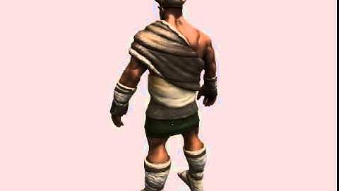 Low Poly Game Model Viking (Blender/Sculptris)