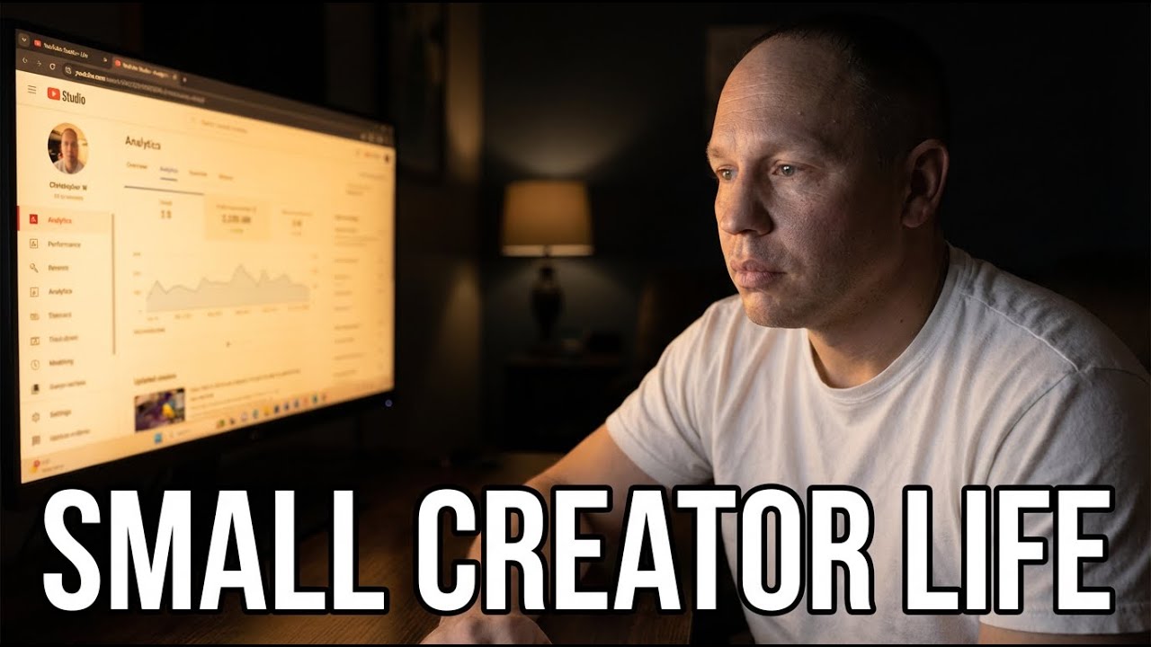 A Day in the Life of a Small YouTuber (The Real Struggle)