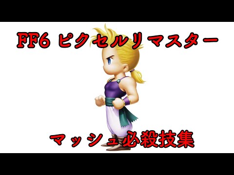 【FF6ピクセルリマスター】マッシュ必殺技集
