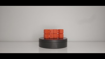 Infinity cube in 5 minutes 3D making video by hak3d