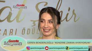 Ceren Benderli̇oğlu Kendi̇me Zaman Ayiriyorum