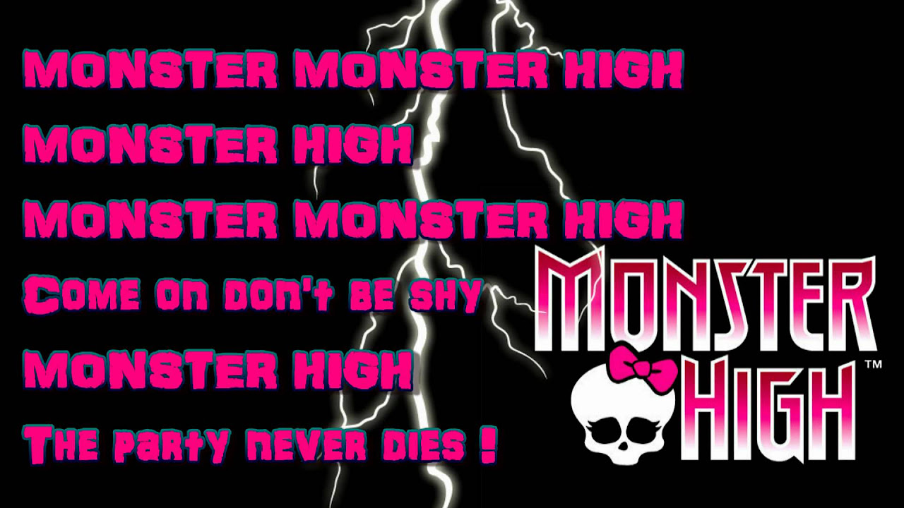 Monster High Fright Song lyrics