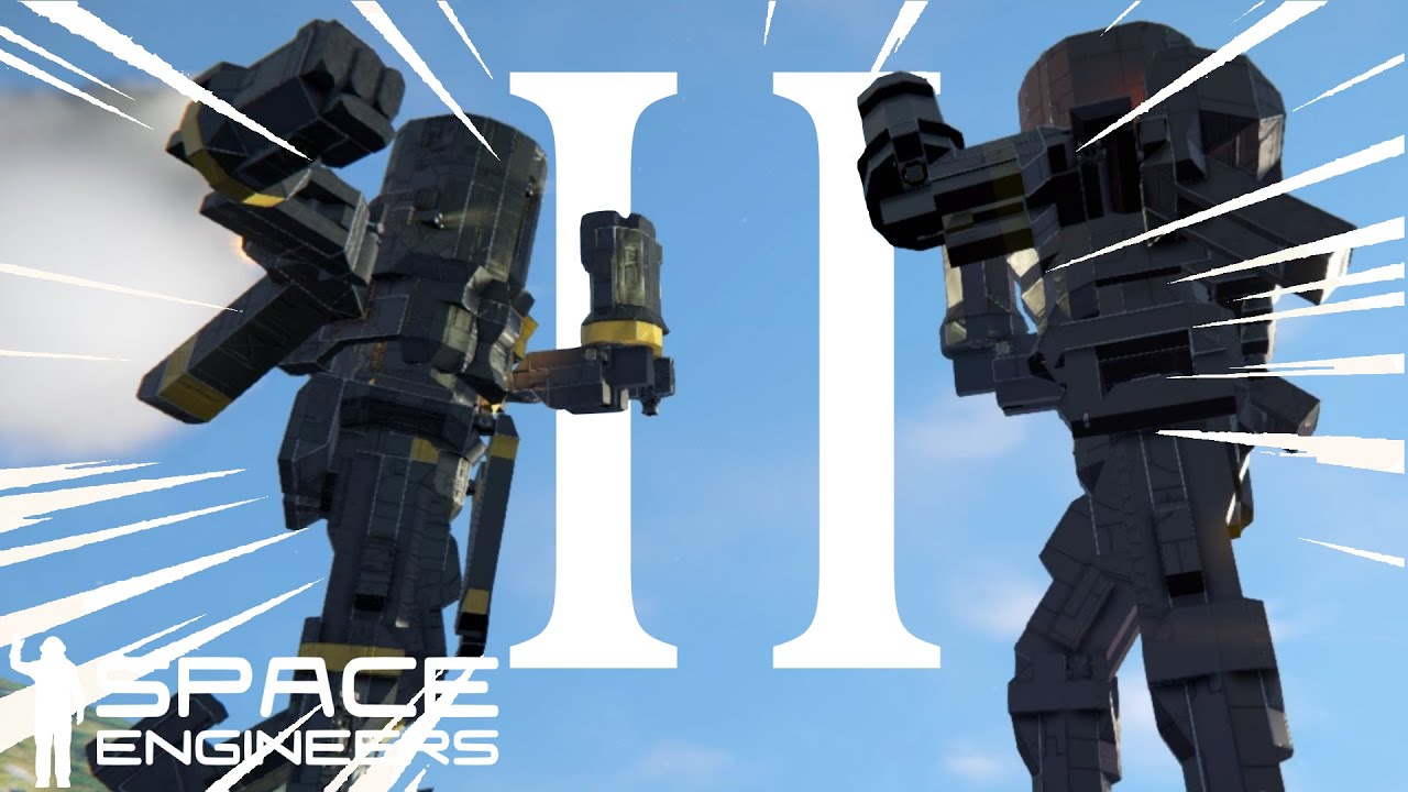 Space Engineers MECH FIGHTING MAYHEM 2 - YouTube
