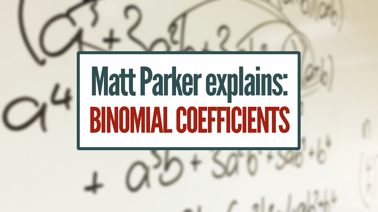 ⁣Matt Explains: Binomial Coefficients [featuring: choose function, pascal's triangle]