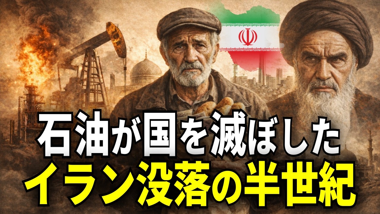 【解説】なぜ石油大国イランはここまで没落したのか？資源が国家を壊した50年の真実。