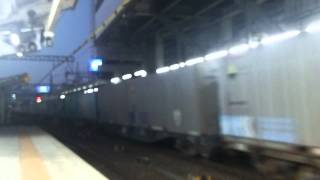 2014/11/29 貨物列車 遅5072レUV50A積載 EF210 901号機(岡)牽引