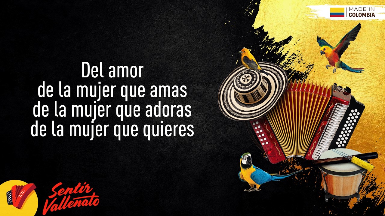 No Es Amigo El Corazón, Los Diablitos, Video Letra - Sentir Vallenato
