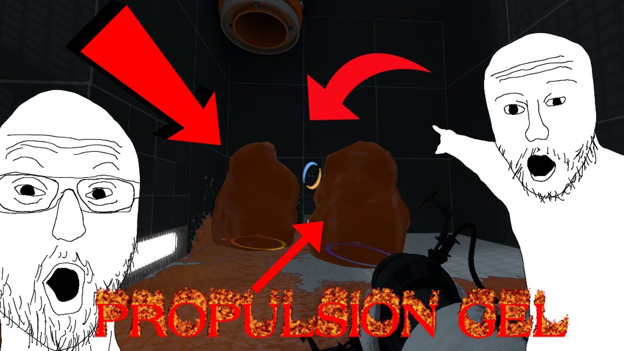 My first portal 2 custom test chamber - YouTube