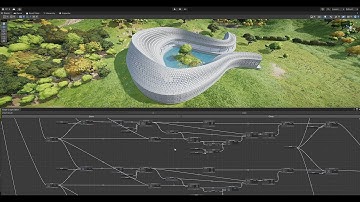Wave Pavilion - Parametric Modeling Plugin for Unity