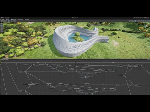 Wave Pavilion - Parametric Modeling Plugin for Unity