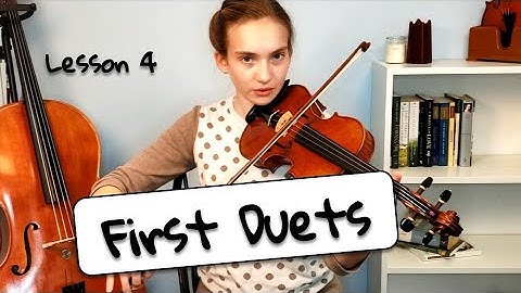 Grace Violin Tutorials - String Builder Book 1 - Lesson 4