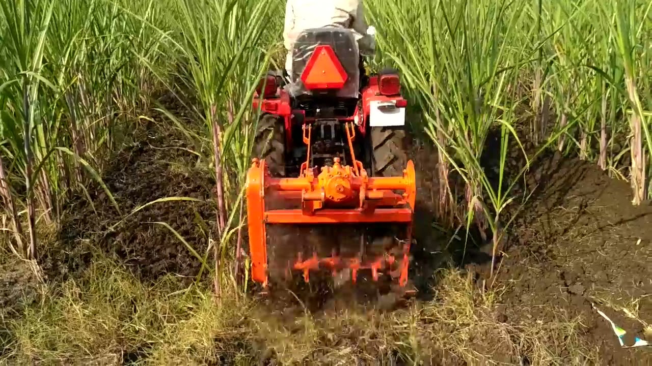 AD -VST Mitsubishi 22hp tractors R N AGRO REVERSE FORWARD Rotavator 2 in 1. वि. मिनी रोटावेटर 2 इन 1