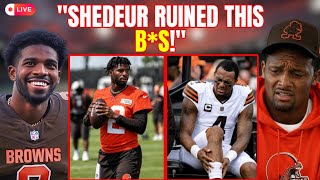 Deshaun Watson In TROUBLE At Browns Camp As Injury Doubts Grow: Shedeur Sanders READY To Take Over!