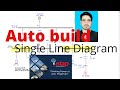 How to Create one Line diagram using Etap | Auto Build single Line Diagram | Etap | EnggTech