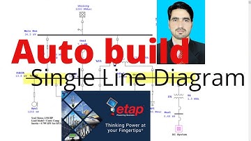 How to Create one Line diagram using Etap | Auto Build single Line Diagram | Etap | EnggTech