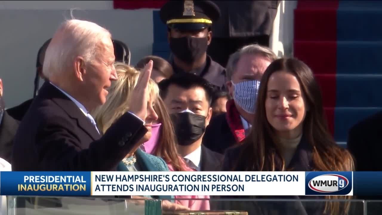 New Hampshire's congressional delegation attends inauguration in person