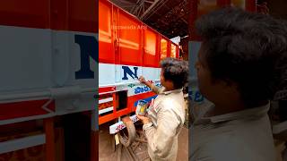 Watch This Artist Transform a Truck with Stunning Paint Art! #shorts #viral #trending ing