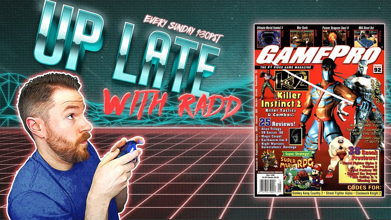 Up Late With Radd 05 - May 1996 - Games, Movies, TV and Music