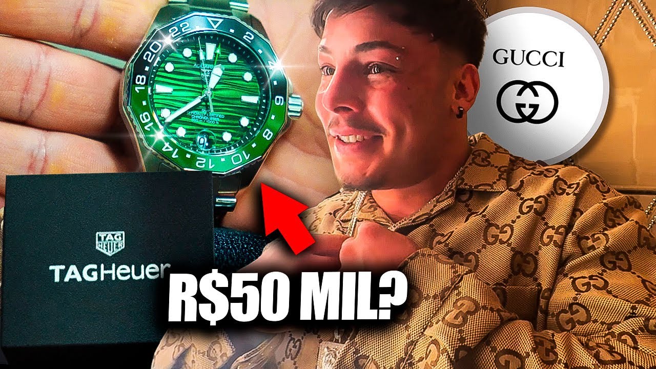 BBZINHO COMPROU RELÓGIO DE 50 MIL? 