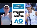 Elena Rybakina vs Iga Świątek | Australian Open 2026 | Tennis Prediction