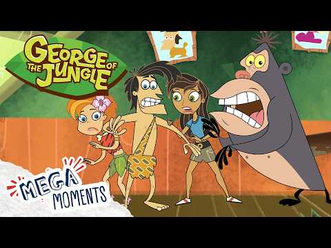 A Jungle EMERGENCY🚨🌴 | George Of The Jungle | Mega Moments