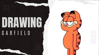 Drawing Garfield the cat