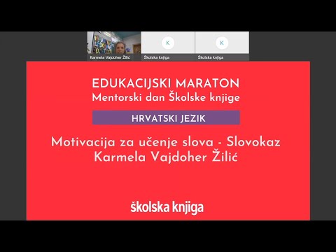 Motivacija za učenje slova - Slovokaz - 8.3.2022.