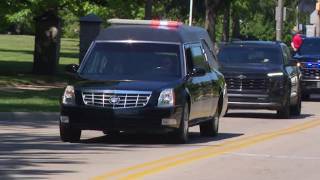 WATCH: Procession for fallen Lynn Town Marshal Brad Fisher