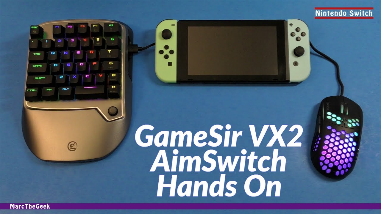 Gamesir Vx2 Aimswitch Gaming Keypad Hands On Youtube