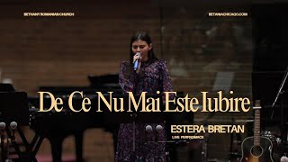 Download lagu De ce nu mai este iubire - Estera Bretan