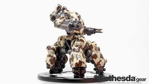 Fallout "Bessie" Sentry Bot Statue