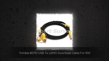 Trimble 80751 USB To LEMO Download Cable For R10 & SPS985 GN
