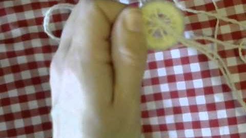 Making Dorset Buttons Part4- Centering